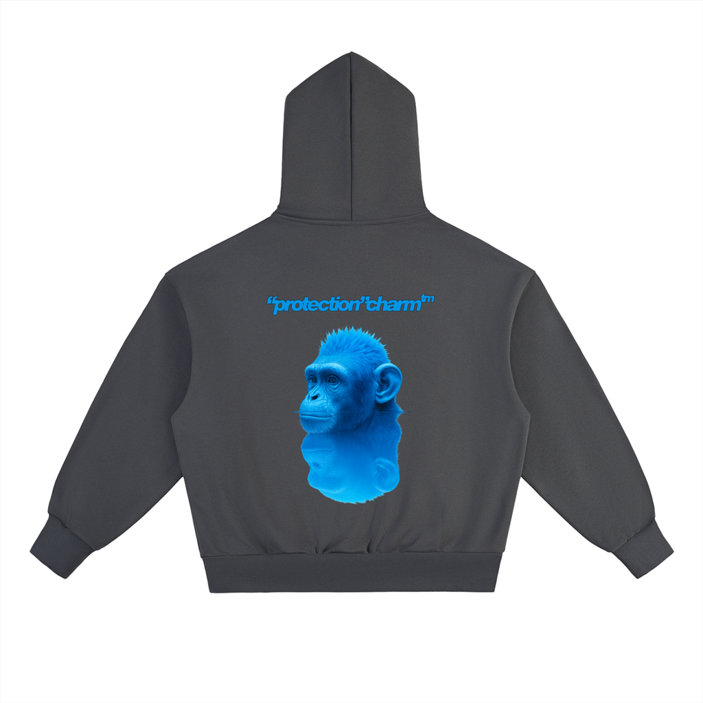 "protection"charm™ Essential Ocean Blue Heavyweight Fleece Hoodie