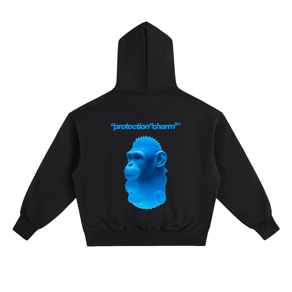 "protection"charm™ Essential Ocean Blue Heavyweight Fleece Hoodie