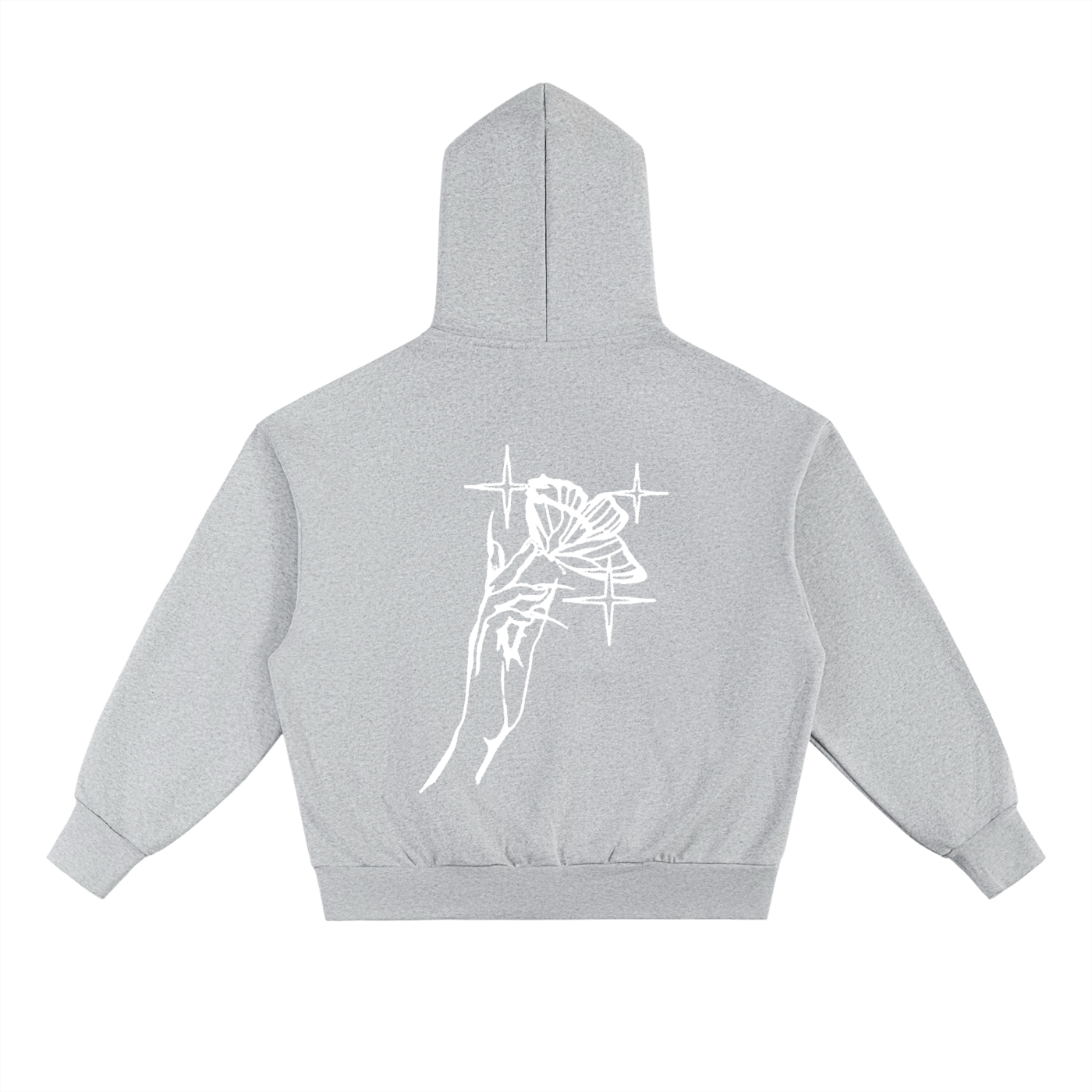Protection Charm Butterfly Essential Heavyweight Fleece Hoodie