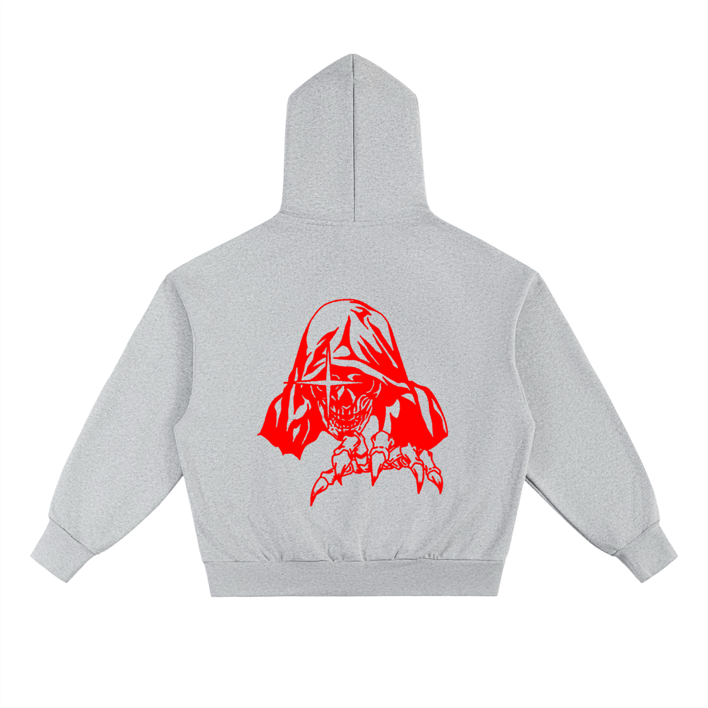 Protection Charm Essential Red Heavyweight Fleece Hoodie
