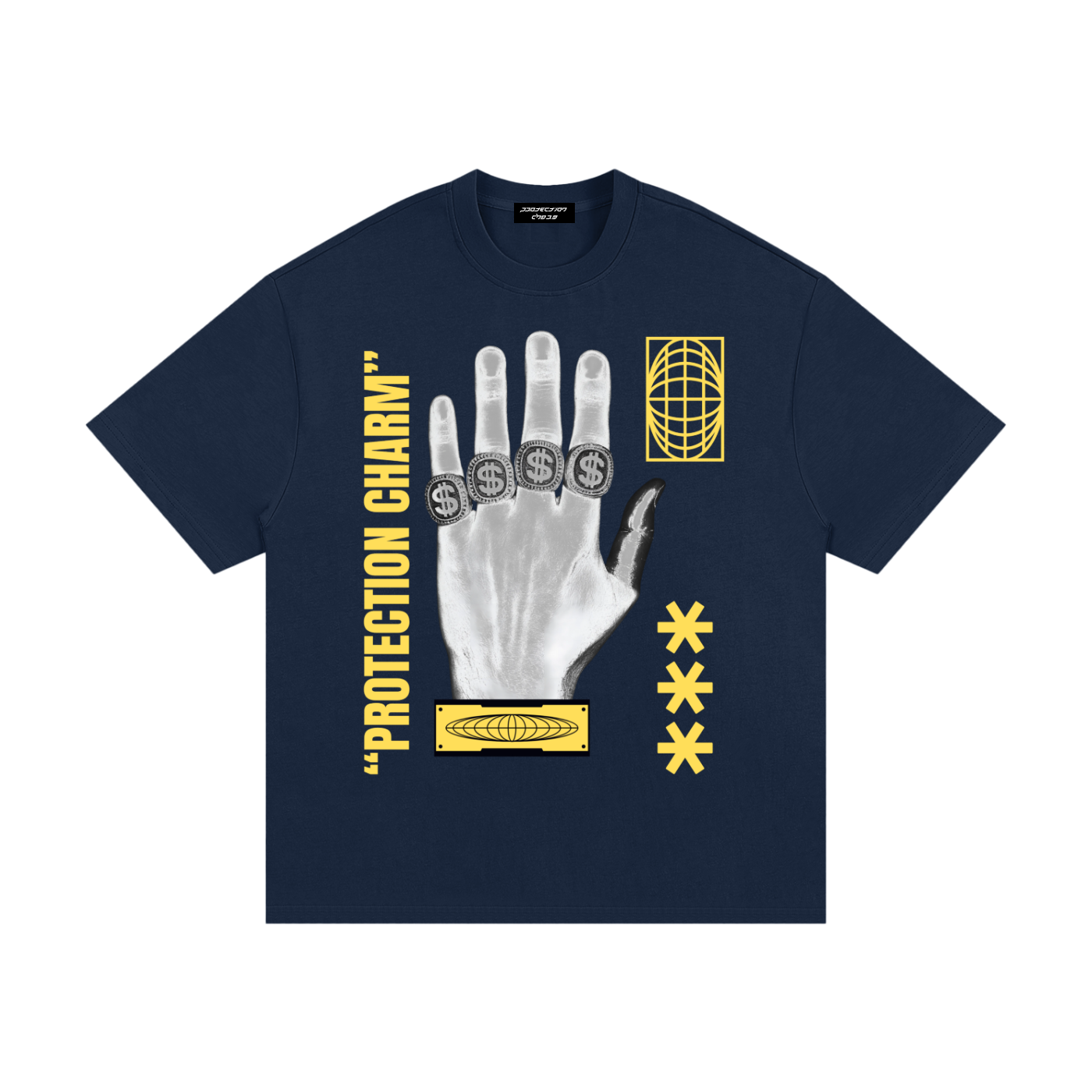 "Protection Charm" Essential Heavyweight Cotton T-Shirt